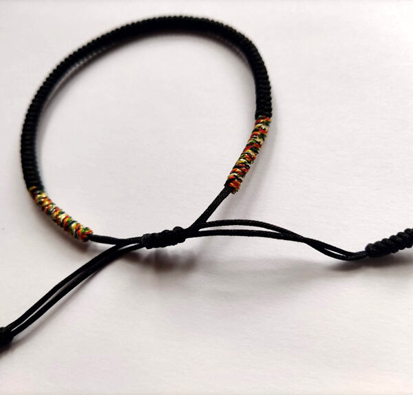 Bracelet tibétain Noir
